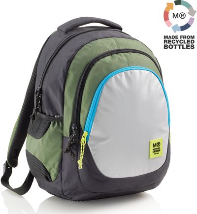 Kuprinė MR BERLIN RIDER GR , RPET, 42 cm, 3 skyrių