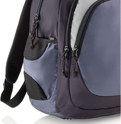 Kuprinė MR BERLIN RIDER BL , RPET, 42 cm, 3 skyrių