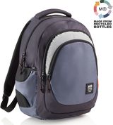 Kuprinė MR BERLIN RIDER BL , RPET, 42 cm, 3 skyrių