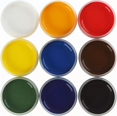 Guašas Zibi CLASSIC KIDS Line, 9 spalvų x 20ml