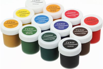 Guašas Zibi CLASSIC KIDS Line, 12 spalvų x 20ml