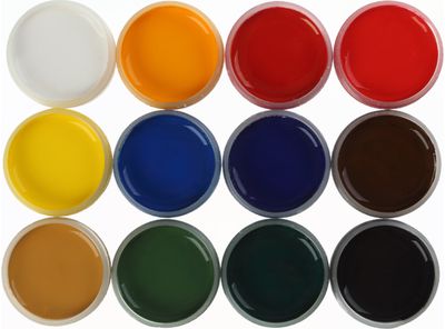 Guašas Zibi CLASSIC KIDS Line, 12 spalvų x 20ml