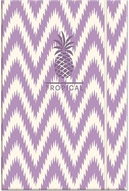 Dėklas sąsiuviniams Lastva Tropical su guma, A4, 3 cm