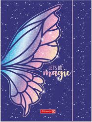 Aplankas kartoninis Brunnen Butterfly su guma, A3