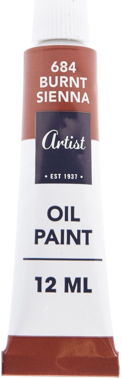 Aliejiniai dažai ARTIST, 12 ml x 10 sp.