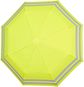 Skėtis Perletti Neon Yellow, auto, tr., atspindintis šviesą, dm.-104 cm
