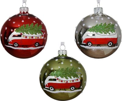 Eglutės žaisliukas KM VAN, įv. rūšys