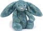 Pliušinis žaislas zuikis BASHFUL LUXE BUNNY AZURE (vidutinis)
