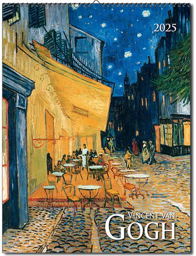 Kalendorius 2025 VINCENT VAN GOGH 56x42 cm