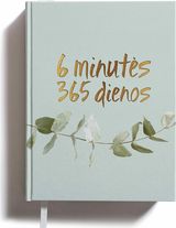 Dienoraštis saviugdai 6 MINUTĖS 365 DIENOS, žalsva