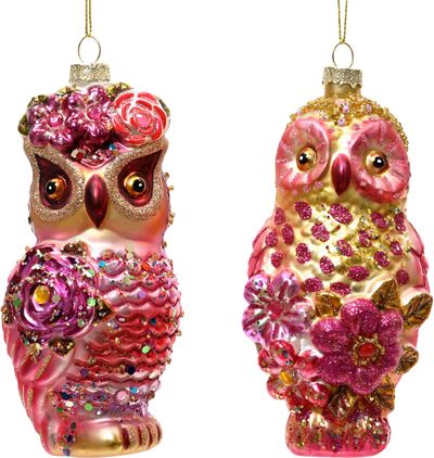 Eglutės žaisliukas KM OWL, įv. rūšys