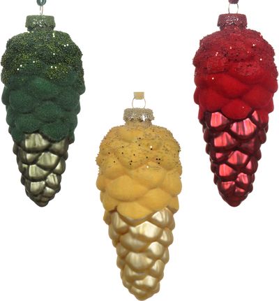 Eglutės žaisliukas KM PINECONE, įv. rūšys