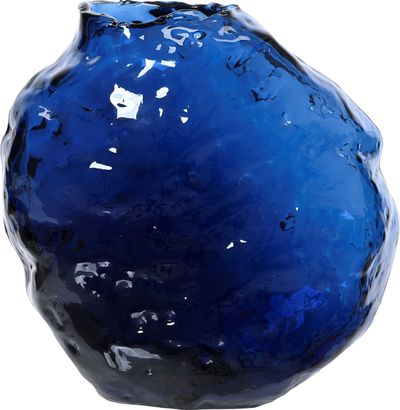 Vaza KM BLUE, 21 cm