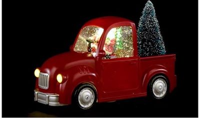 LED dekoracija KM XMAS CAR, 14 cm