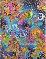 Užrašinė Hard CELESTIAL MAGIC, Midi, linijomis, 144 p.