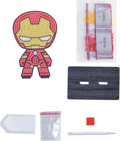 MARVEL CRYSTAL ART Figūrėlė Geležinis žmogus