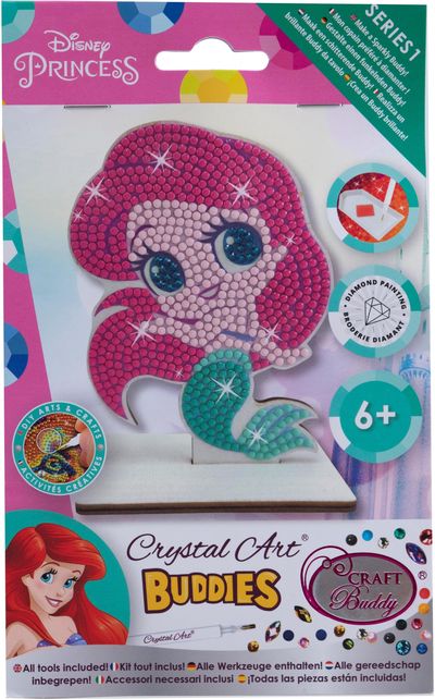 DISNEY PRINCESS CRYSTAL ART Figūrėlė Mažoji undinėlė