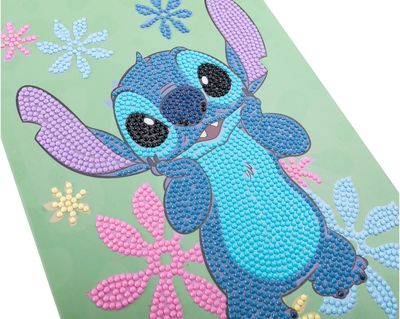 DISNEY CRYSTAL ART Užrašų knygelė Stitch