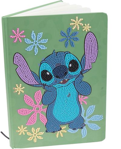 DISNEY CRYSTAL ART Užrašų knygelė Stitch
