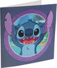 DISNEY STITCH Piešimo deimantais kortelė Stitch, 18 x 18 cm