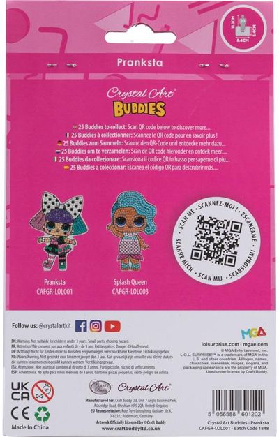 L.O.L. SURPRISE CRYSTAL ART Figūrėlė Pranksta