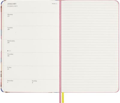 Darbo knyga MOLESKINE SAKURA MARUKO 2024/2025 18 mėn., savaitė