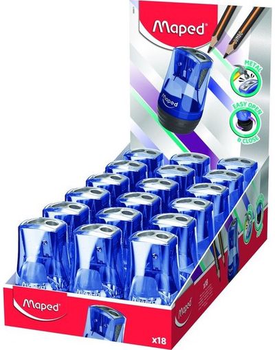 Drožtukas MAPED Tonic Metal, 2 skylių