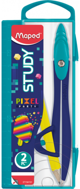 Skriestuvas MAPED Pixel Party Study, su pieštuku