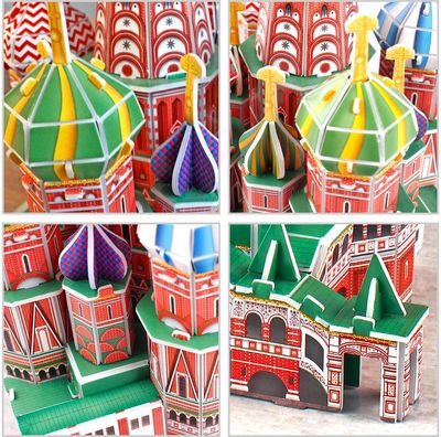 CUBIC FUN 3D dėlionė Šv. Bazilio katedra