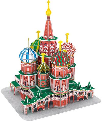 CUBIC FUN 3D dėlionė Šv. Bazilio katedra