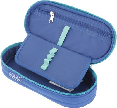 Penalas Herlitz BLUE&TURQY, ovalus, 1 sk.