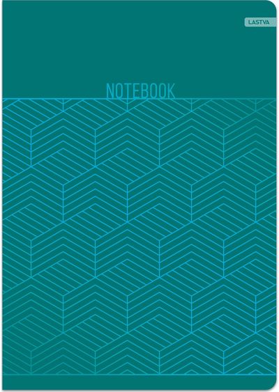 Sąsiuvinis Lastva HARMONY NEW, A5+, 80 g, 12 l., langeliais