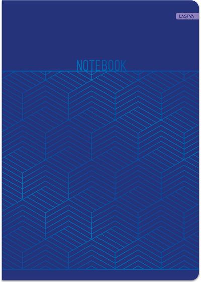 Sąsiuvinis Lastva HARMONY NEW, A5+, 80 g, 12 l., langeliais