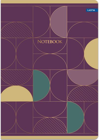 Sąsiuvinis Lastva HARMONY NEW, A5+, 80 g, 12 l., langeliais