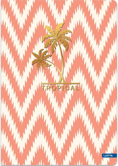 Sąsiuvinis Lastva TROPICAL, A5+, 80 g, 48 l., linijomis