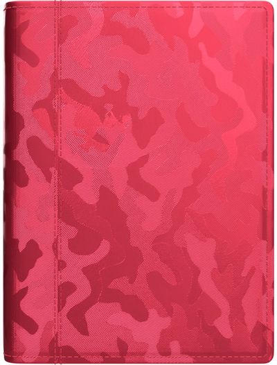 Darbo knyga A5 SPIREX WEEK 2025, metalo raudona