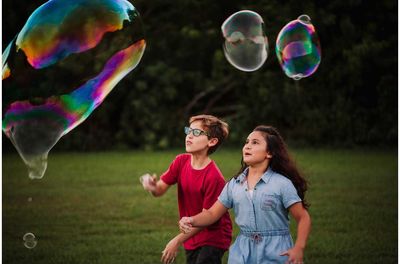 Muilo burbulų koncentratas SOUTH BEACH BUBBLES Giant Bubble Concentrate Refill 3-Pack (3 pakuotės)