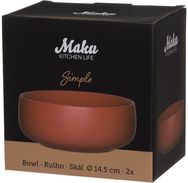 Dubenėlis MAKU, 14,5 cm, 2 vnt