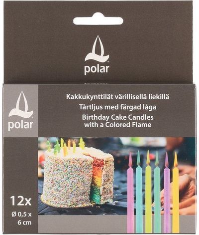 Žvakutės tortui, 12 vnt