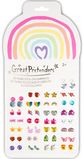 Lipdukai auskariukai GREAT PRETENDERS Rainbow Love Sticker Earrings 30 porų