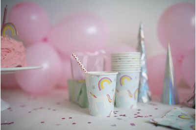 Vienkartiniai puodeliai Great Pretenders Unicorns, 8 vnt