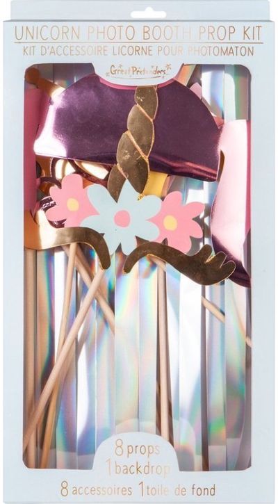 Aksesuarai ant pagaliuko fotosesijom Great Pretenders Unicorn