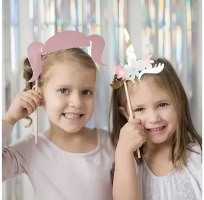 Aksesuarai ant pagaliuko fotosesijom Great Pretenders Unicorn