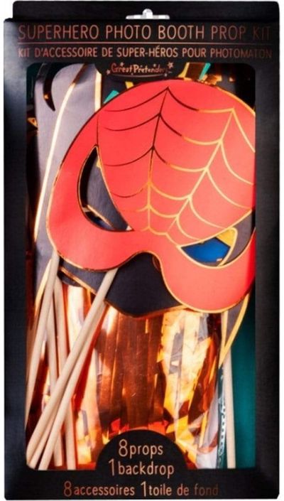 Aksesuarai ant pagaliuko fotosesijom Great Pretenders Super Hero