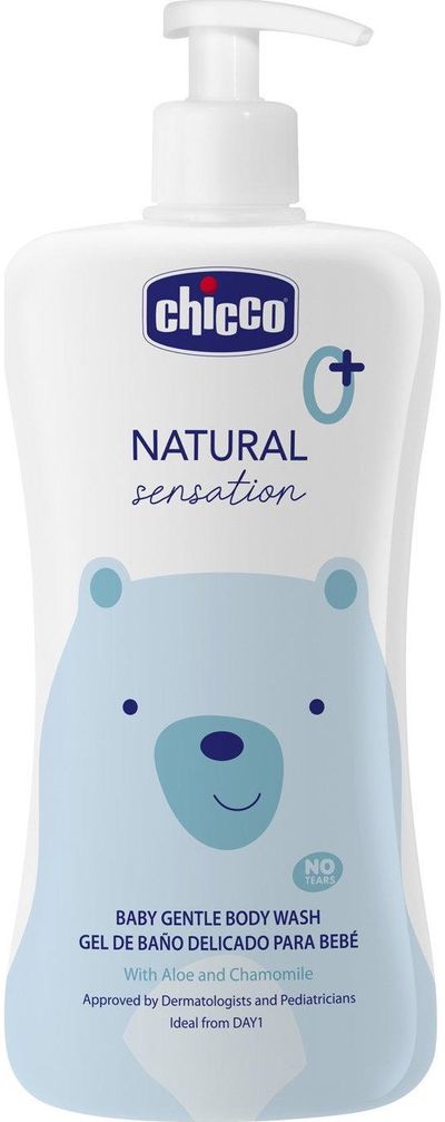 CHICCO Švelnus kūno prausiklis, 500 ml
