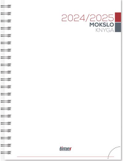 Mokslo knyga 2024/2025 14x19 cm Spiral SUMMER SPIRIT