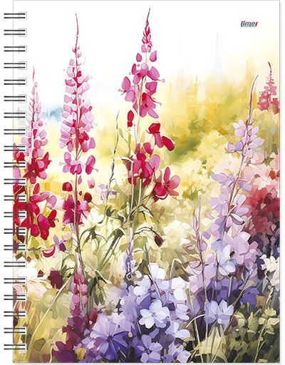 Mokslo knyga 2024/2025 14x19 cm Spiral SUMMER SPIRIT