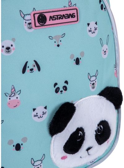 Kuprinė Astrabag TEDDY PANDA, 39 cm