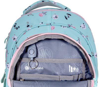 Kuprinė Astrabag TEDDY PANDA, 39 cm