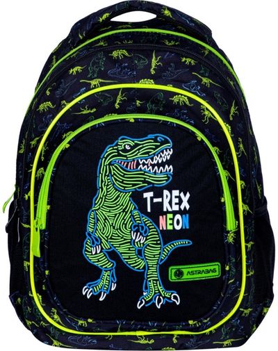 Kuprinė Astrabag T-REX NEON, 39 cm